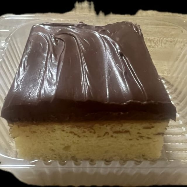 Yellow Cake/Chocolate Icing.