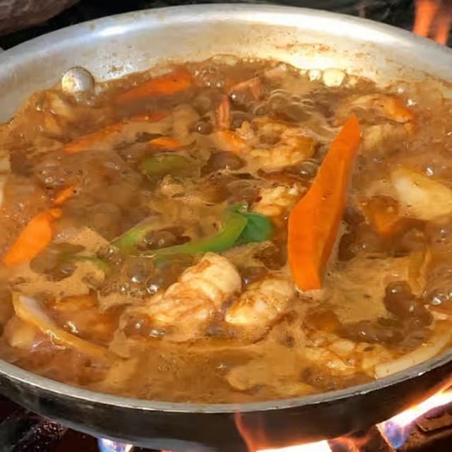 Stir Fry Shrimp.