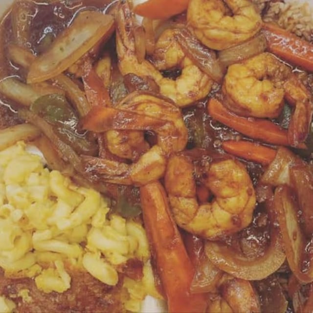 Jerk Shrimp.