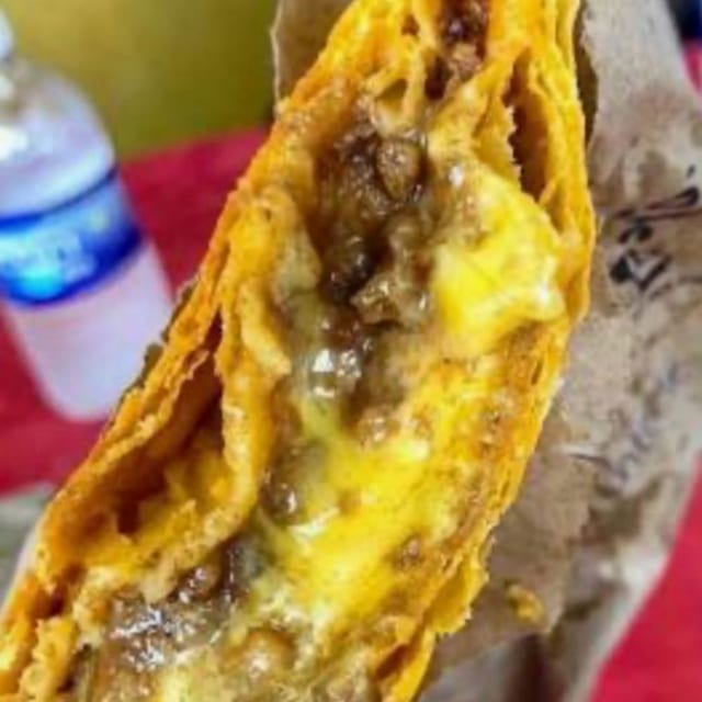 Beef Patty & Cheese.