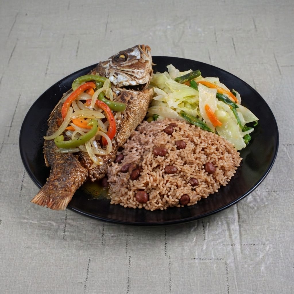 Fried Fish (Snapper).