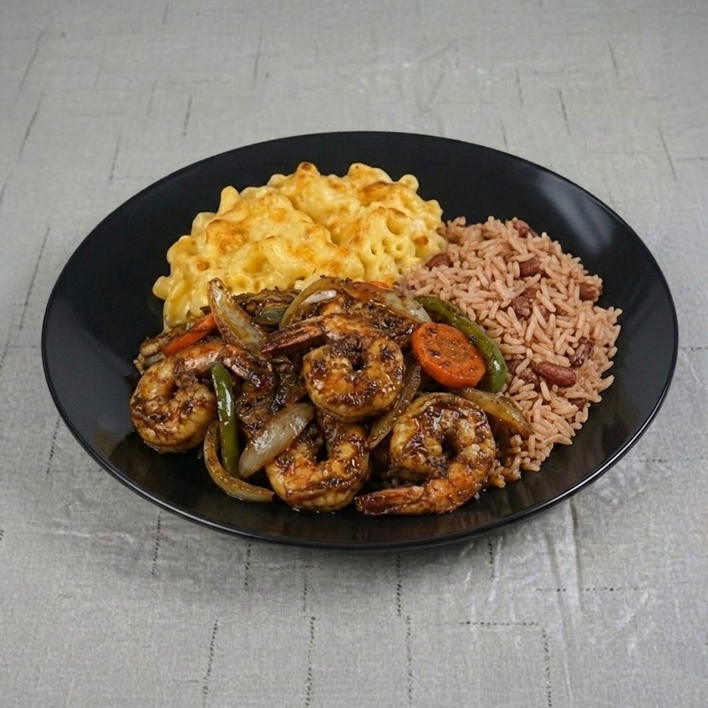 Jerk Shrimp.