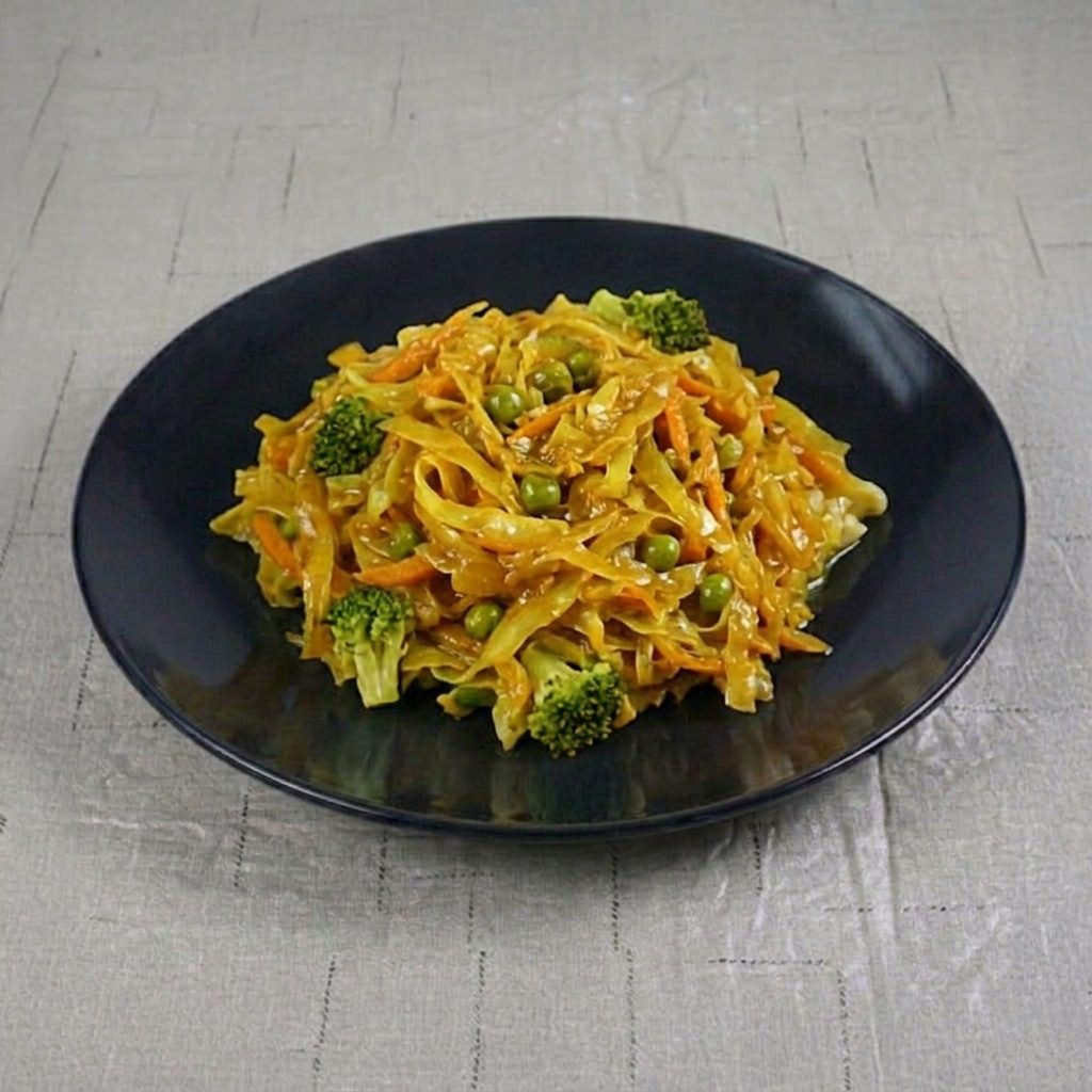 Curry Cabbage.